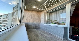 Обшивка лоджии Уссурийск цена от 208 руб. м/2.
